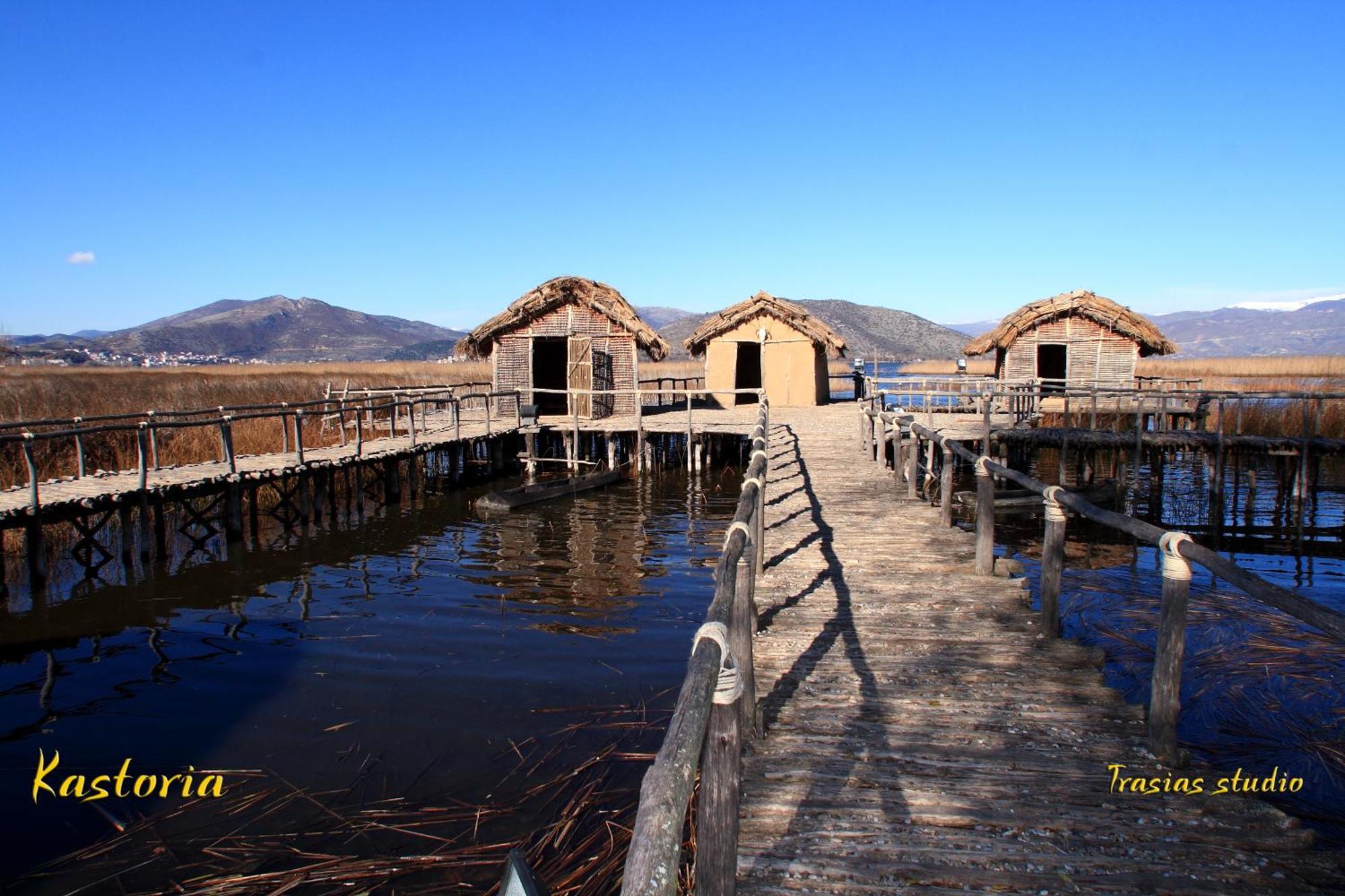 Villa Del Lago Boutique Hotel كاستوريا المظهر الخارجي الصورة